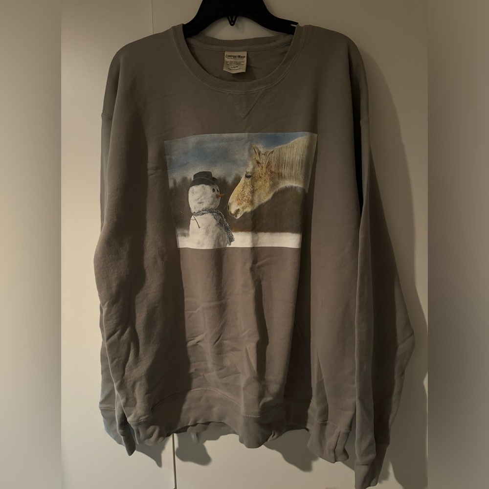 Holiday Horse sweatshirt